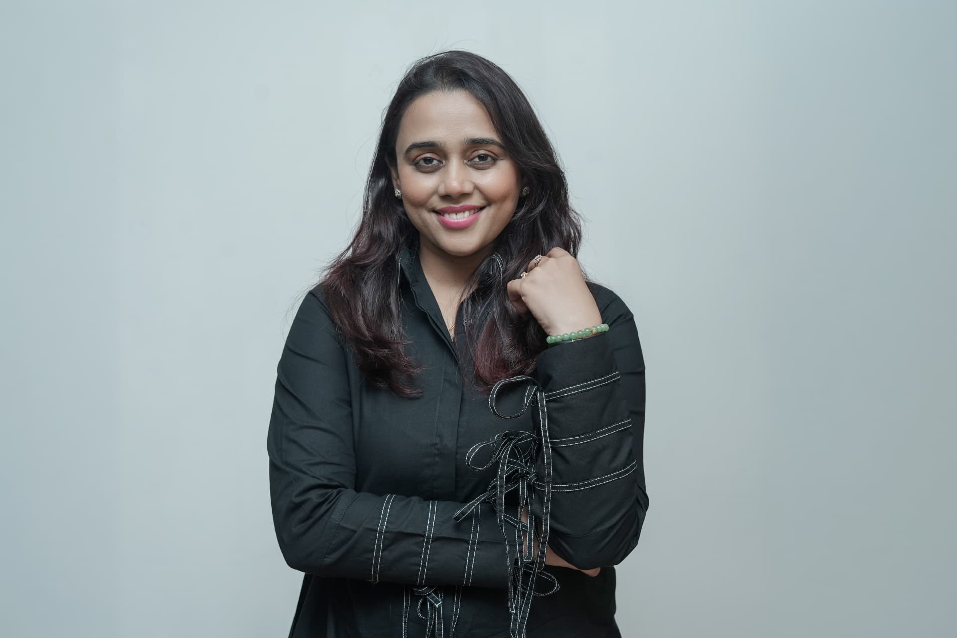 Portrait of Bhanu Muthalur, founder of Yogic Parenting Academy