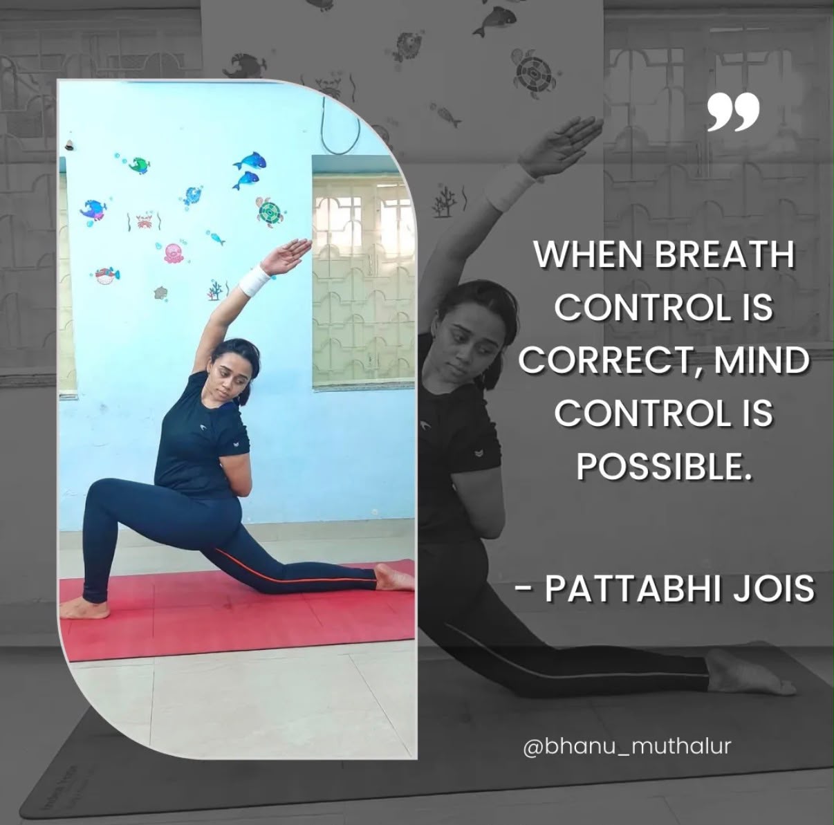 "When breath control is correct, mind control is possible" — the principle at the heart of yogic parenting