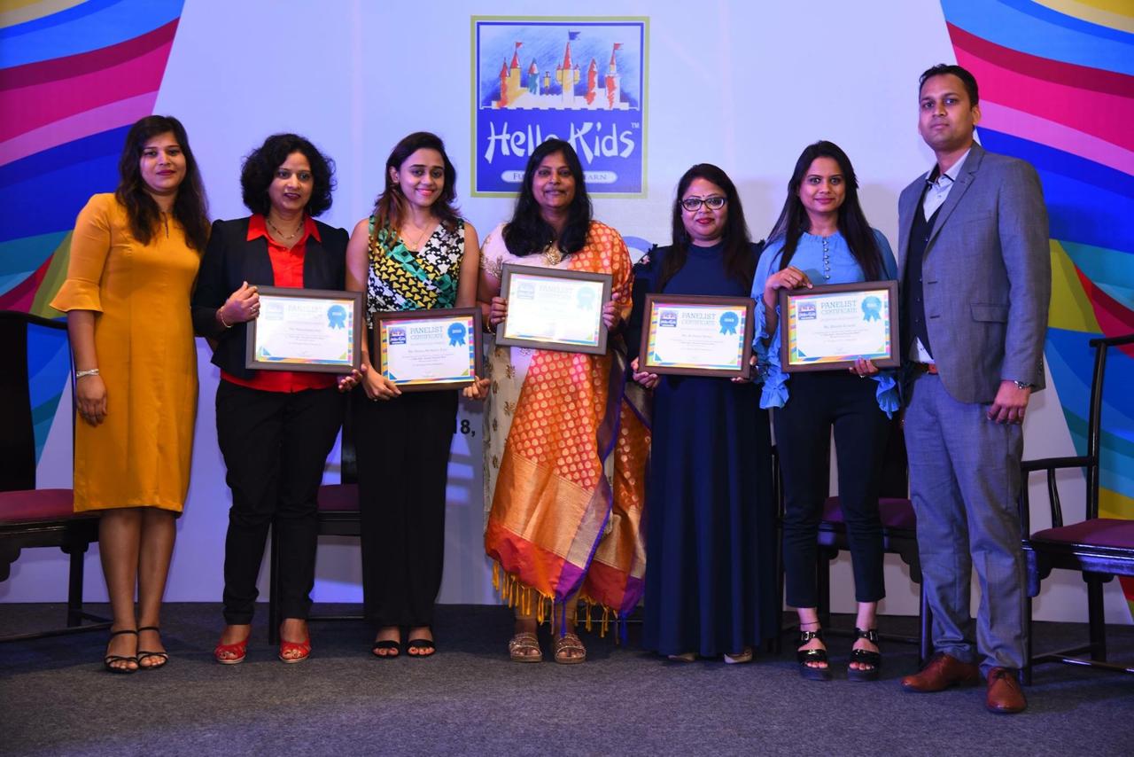 Invited panelist at the Hello Kids national educators' conclave, alongside early-years leaders from across India